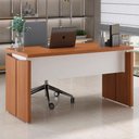 Ver imagem 5 de Mesa para Escritório Home Office 145cm Corp A06 Freijó/branco - Mpozenato