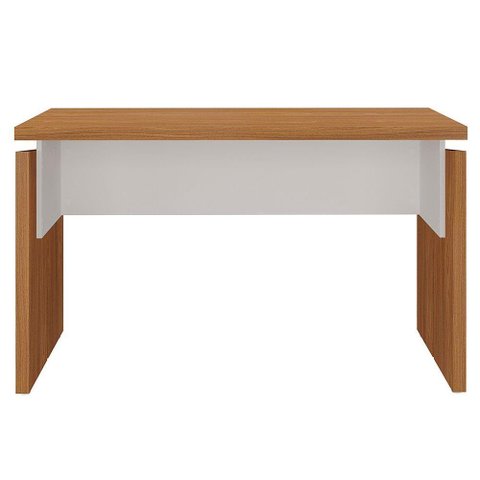 Mesa para Escritório Home Office 145cm Corp A06 Freijó/branco - Mpozenato