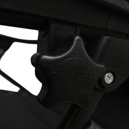Espreguiçadeira Reclinável Importway Preta Até 120kg com 21 Posições - 5