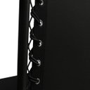 Ver mais imagens de Espreguiçadeira Reclinável Importway Preta Até 120kg com 21 Posições