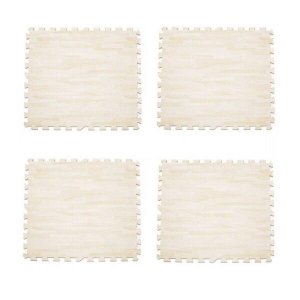 Tapete Tatame em Eva Liveup Ls3259dg 1,24x1,24m com 4 Peças Claro