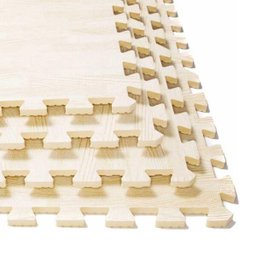 Tapete Tatame em Eva Liveup Ls3259dg 1,24x1,24m com 4 Peças Claro - 2