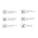 Ver imagem 6 de Maquina de Gelo em Cubo Ice Maker Freestanding Aço Inoxidável Prata 127v G80 - Invita