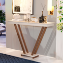 Ver imagem 2 de Aparador Supreme Para Sala Estar E Hall Decorativo:Off White