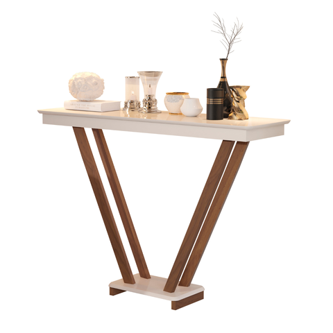 Aparador Supreme Para Sala Estar E Hall Decorativo:Off White