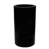 VASO CILINDRO 40 X 73 CM ANTIQUE PRETO - 1