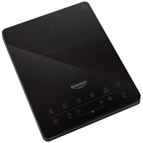 Cooktop de Indução 1 Boca Dako Portátil Preto 127v