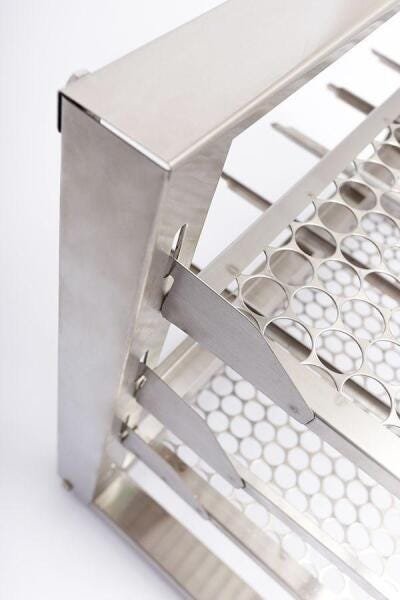 Suporte Em L Completo - 48x27,5cm Em Aço Inox 430 - 5