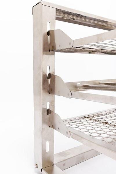 Suporte Em L Completo - 48x27,5cm Em Aço Inox 430 - 4
