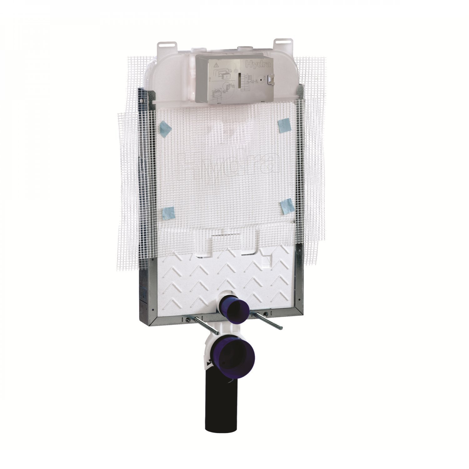 Caixa de Descarga Embutida Pneumática Hydra Bacia Suspensa 2501.CX.PN.AF Deca - 1