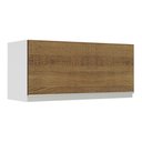 Ver imagem 1 de Armário de Cozinha Aéreo 70 cm 1 Porta Basculante Branco/Rustic Glamy Madesa