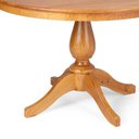 Ver mais imagens de Conjunto Mesa de Jantar Redonda Madeira Maciça Gardênia com 4 Cadeiras Estofadas Olmo