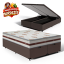 Ver imagem 3 de Cama Box Baú com Colchão de Molas Ensacadas D' Angelis Classic Queen 158cm