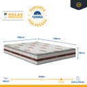 Ver imagem 6 de Cama Box Baú com Colchão de Molas Ensacadas D' Angelis Classic Queen 158cm