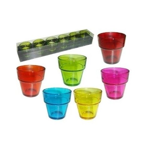 Porta Velas Madeira 6 Castiçais Color