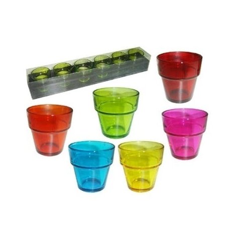 PORTA VELAS MADEIRA 6 CASTIÇAIS COLOR