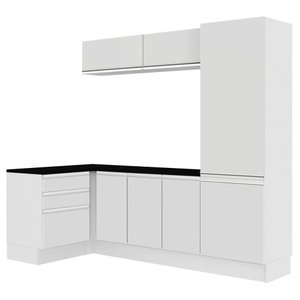 Kit Área de Serviço Acordes Glamy 100% MDF Branco Madesa