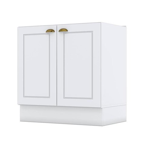 Balcão 2 Portas 80 Cm Nova York Branco Hp – Henn