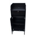 Ver imagem 2 de Balcão Multiuso para Loja com Gaveta e Portas: Preto