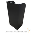 Ver imagem 4 de Balcão Multiuso para Loja com Gaveta e Portas: Preto