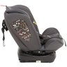Cadeirinha Infantil para Auto Isofix Reclinável 360° Grupos 0,1,2,3 A Partir de 0 a 36kg Grafite - 4