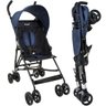 Carrinho de Bebê Guarda-Chuva Burigotto Oi Blue Black A Partir de 6 Meses Até 15Kg - 1