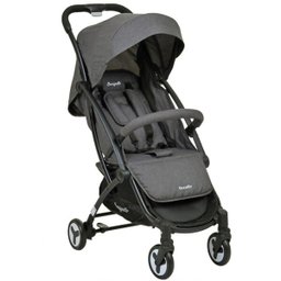 Carrinho de Passeio do Bebê Hoodie Dark Gray De 0 a 15 Kg Burigotto - 1