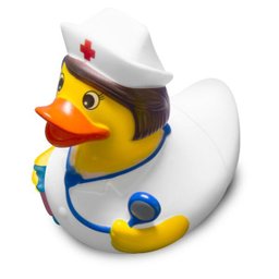 Brinquedo para Banho Bebê Infantil Pato Patinhos Acima Dos 9 Meses Comtac Kids Care - 2