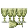 Jogo Taças Diamond 6un 300ml para Água ou Vinho - Verde - 1