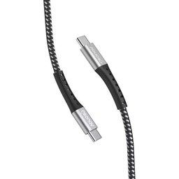 Cabo Usb-c para Usb-c Geonav 1,2m Nylon Trançado Preto 1,20m - 7