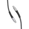 Cabo Usb-c para Usb-c Geonav 1,2m Nylon Trançado Preto 1,20m - 7