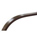 Ver imagem 2 de Poltrona Namoradeira 2 Lugares com Braços em Madeira - Creme