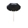 Guarda-Sol Preto 1,60 Ø com Abas - 100% Alumínio - Praia Pesca Piscina - 5