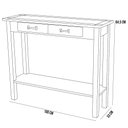 Ver imagem 4 de Aparador Sala de Estar New Rústico W02 Madeira Maciça Imbuia