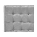 Ver imagem 3 de Cabeceira Queen Pequim P04 160 Cm Suede Cinza Tca 940
