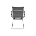 Ver imagem 4 de Cadeira de Escritório Interlocutor Stripes Fixa Pu Cinza