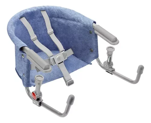 Cadeira de Alimentação Portátil de Mesa Click Azul Multikids