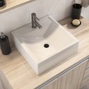 Ver imagem 2 de Conjunto Gabinete Banheiro Completo Prisma 80cm