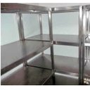 Ver imagem 2 de Estante aberta 4 Planos em inox Therj EPSInox AISI 304 170cm x 30cm x 100cm