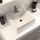 Ver imagem 2 de Conjunto Gabinete Banheiro Completo Prisma 80cm