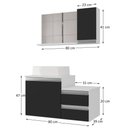 Ver imagem 4 de Kit Gabinete Banheiro Completo com Armário Cuba Espelheira Cross 80cm