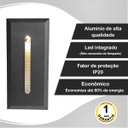 Ver imagem 3 de Balizador Risk Parede para Embutir Escada Led 3000k Bet49