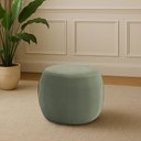 Ver imagem 2 de Puff Decorativo Redondo Golf 55x55cm Poliéster Verde - Nexta Casa