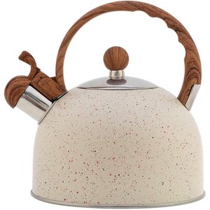 Chaleira Aço Inox Esmaltada com Apito Marmol 2,5l Indução