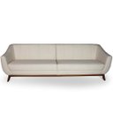 Ver imagem 1 de Sofá 3 Lugares para Sala de Estar Atenas 2,30M D02 Linho Bege B-443 - LyAM Decor