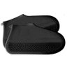 Capa Chuva para Tênis Sapato Pé Moto Bicicleta Impermeável Silicone Lavável Thata Esportes Azul - 1