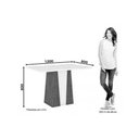 Ver imagem 7 de Conjunto: Mesa Sala Jantar Orus C/ Tampo Madeirado 120x80cm e 4 Cadeiras Bella Nature/off White -
