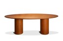Ver imagem 1 de Mesa de Jantar Oval Sevilha 180cm X 100cm Amadeirado