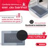 Tapete Mágico Absorvente Antiderrapante Secagem Rápida Borracha Banheiro - 2