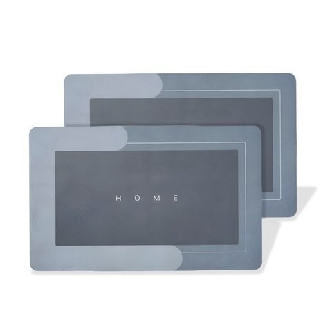 Tapete Mágico Absorvente Antiderrapante Secagem Rápida Borracha Banheiro